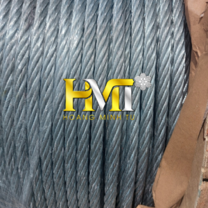 Dây Cáp Thép Mạ Kẽm D14 (13mm – 6×12+FC) Trung Quốc