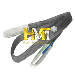 Cáp Vải Bản Dẹp 2 Đầu Mắt